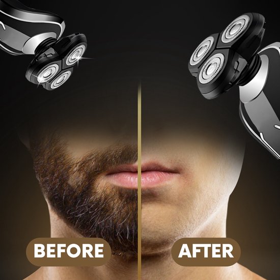 5-in-1 Elektrisch Scheerapparaat Mannen met Trimmer S1110 - Nat & Droog – Baardtrimmer - Tondeuse - Neustrimmer - 5 Opzetstukken - Electric Shaver - Waterproof
