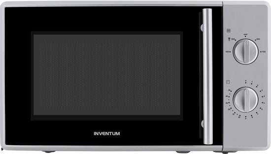 Inventum MN205SZ Solo magnetron - 20L - 700W - Ontdooifunctie - Zilver