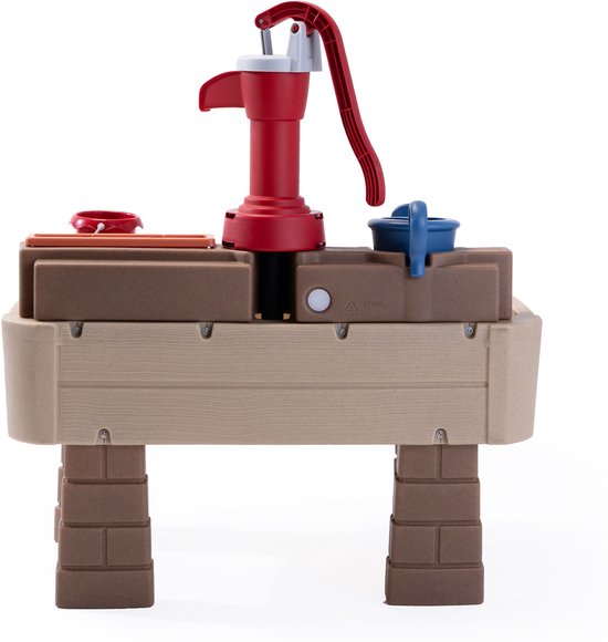 Step2 Pump & Splash Discovery Watertafel – Met waterpomp en 8 accessoires – Waterspeeltafel voor peuters – Buiten speelgoed vanaf 2 jaar – Activiteitentafel met water voor de tuin / buiten