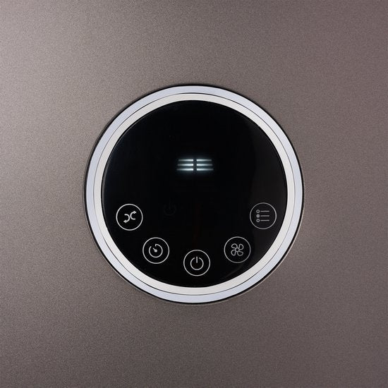 Bladloze Ventilator – 45 W – Oscillerend – Timer 15 U – LED Display – Afstandsbediening – Stil & Krachtig – Princess 351500 – Wit