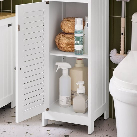 SoBuy Badkamerkast FRG236-WN
