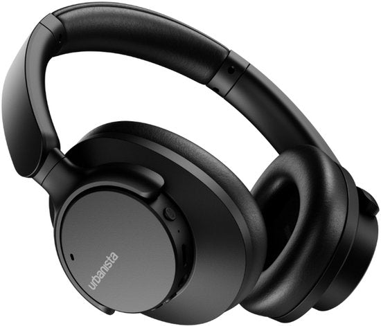 Urbanista Valencia Draadloze Koptelefoon Over-Ear – Active Noise Cancelling – 50u Batterijduur – Zwart