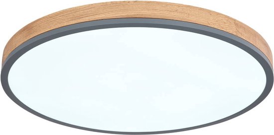 Globo plafonniere Doro - grijs - metaal - 60 cm - ingebouwde LED-module - 416080WD4R-CCT