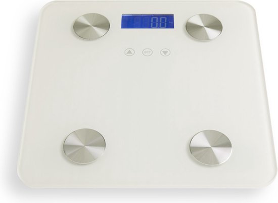 Technosmart Weegschaal – Personenweegschaal – Slim – Op Batterijen – 180 kg - 2 x 28 x 28 cm