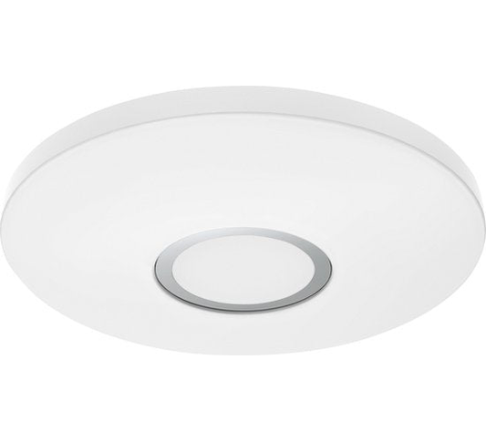 LEDVANCE Slimme led-wand- en plafondlamp voor binnen met wifi-technologie, lichtkleur veranderbaar (3-K-65-K), RGB-kleuren veranderbaar, wit, 34-mm, compatibel met Google en Alexa, SMART+ ORBIS KITE RGBW