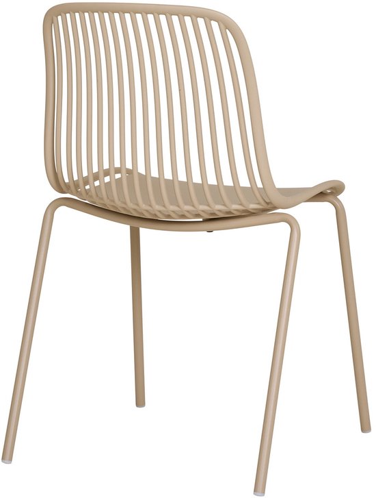 House Nordic Branson Stapelstoel - 55x47x82cm - Zand