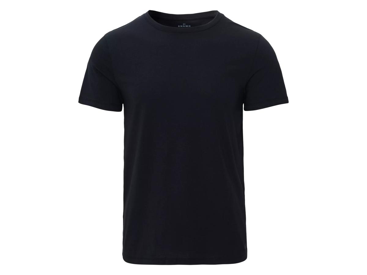 Under Armour Performance Cotton Crew Neck T-Shirt - 4 Stuks - maat XL - Black