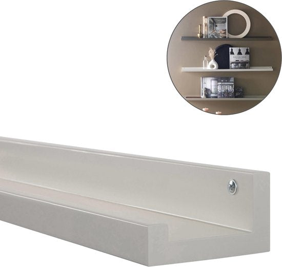 WOOOD Studio Fotolijstplank - MDF - Mist - 6x120x10
