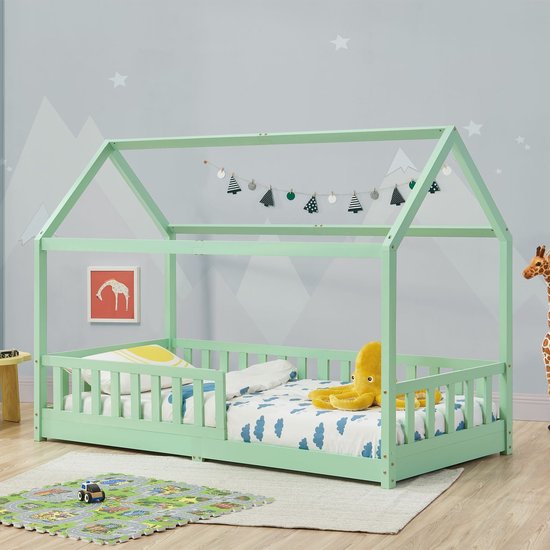 Kinderbed Marli - 90 x 200 cm - Mint