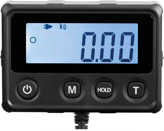 Perel Digitale postweegschaal met extern display, 100kg/10g, usb-c, energiezuinig