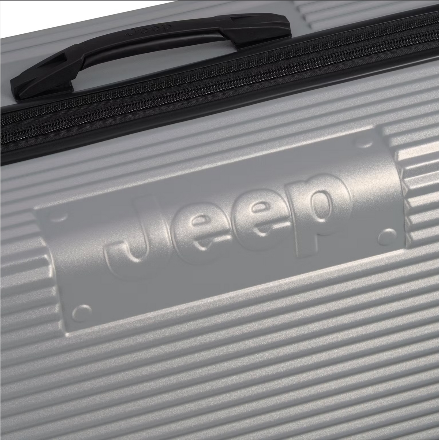 Jeep Uitbreidbare Trolley XL 122L - Silver - 81 x 53 x 33-36 cm - TSA Slot