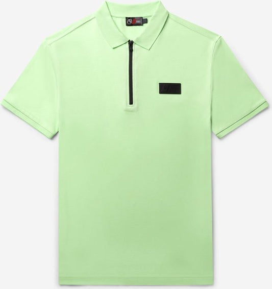 AB Lifestyle Platinum Poloshirt Heren - Slim Fit - Pastel Green - Maat XS