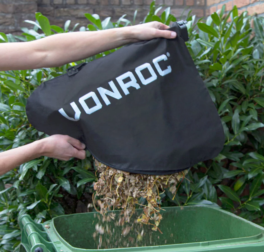 Vonroc Opvangzak - voor Bladblazer 3300W - LB501AC | 40L - Zwart