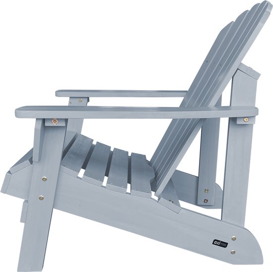 AXI Carmen Adirondack Stoel – Houten loungestoel met armleuningen – Hoge rugleuning - 90,5x78,4x93cm