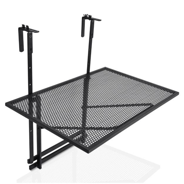 Coast Reling Vouwtafel - Ijzerenrek - Verstelbare Hoogtes - 60,5x40,5x61,5-82,5cm