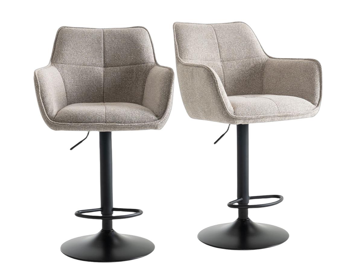 Criks Design Barstoel Charly - Taupe - set van 2
