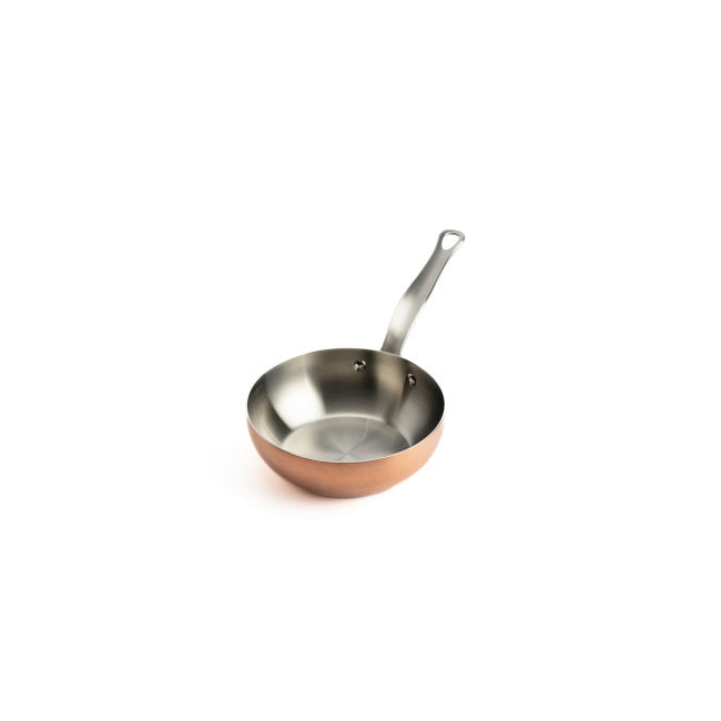 Mauviel Steelpan - 3 Laags - 18cm Diameter - 1,25L - Koper, RVS & Aluminium
