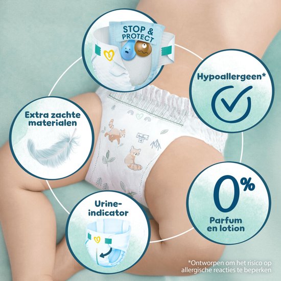 Pampers Harmonie Luiers Maat 2 (4-8kg) 116 stuks