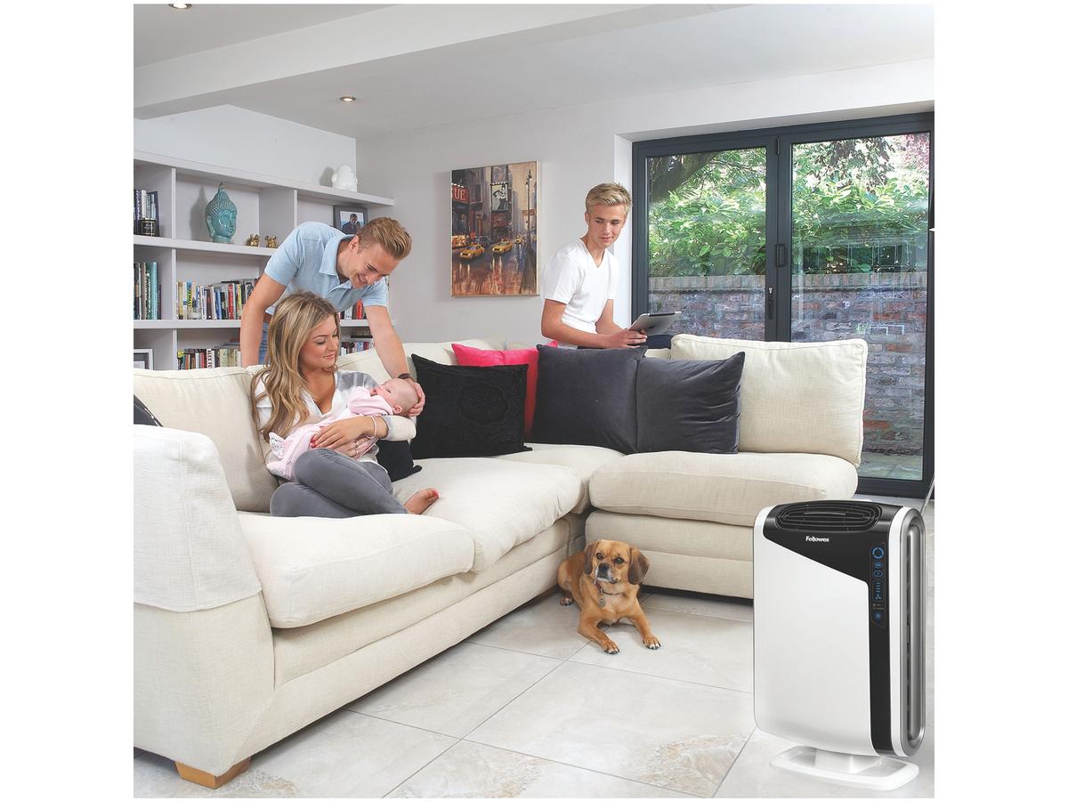 Fellowes AeraMax DX95 Luchtreiniger - Stille werking - White - 43 m²