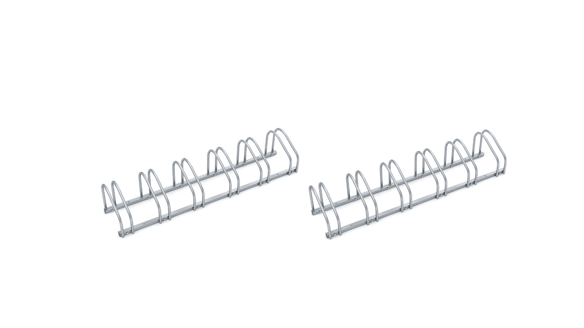 Monzana 2 stuks Fietsenrek - Fietsenstalling- voor 12 fietsen - 160x32x27 cm - Metalen fietsenrek