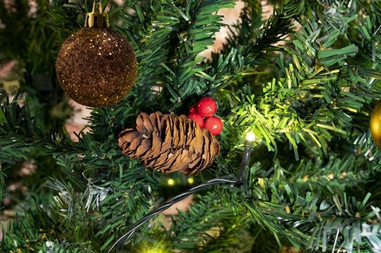 Christmas Gifts Kerstboom - Inclusief Dennenappels - 210 cm - Groen