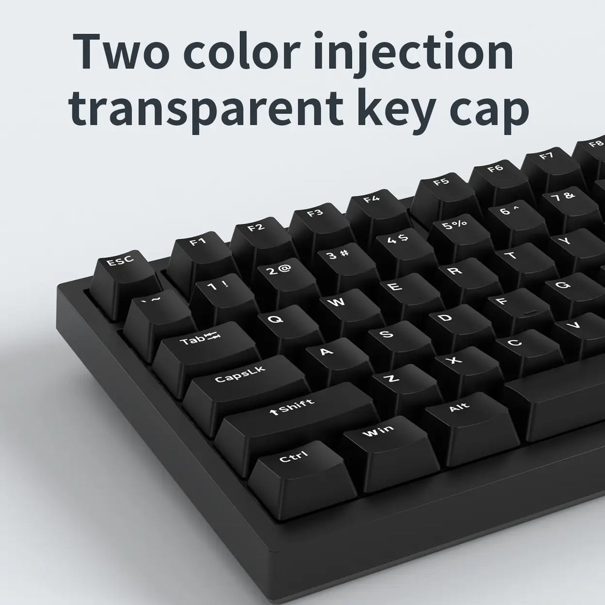 AJAZZ AK820 Mechanisch Toetsenbord - 75% - US QWERTY - Zwart