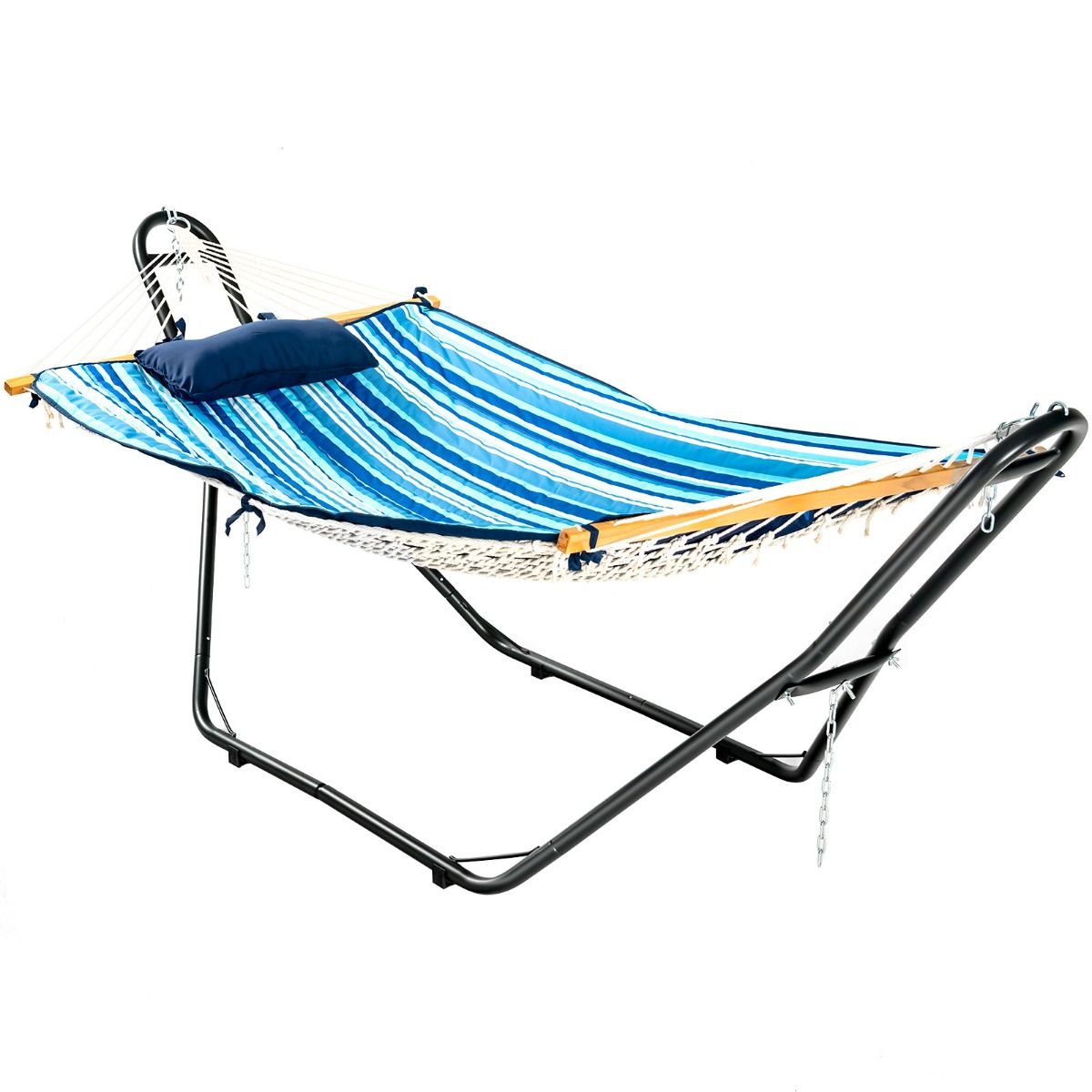 Coast Hangmatstandaard - Max. 200 kg - 270 x 100 x 110 cm - Zwart
