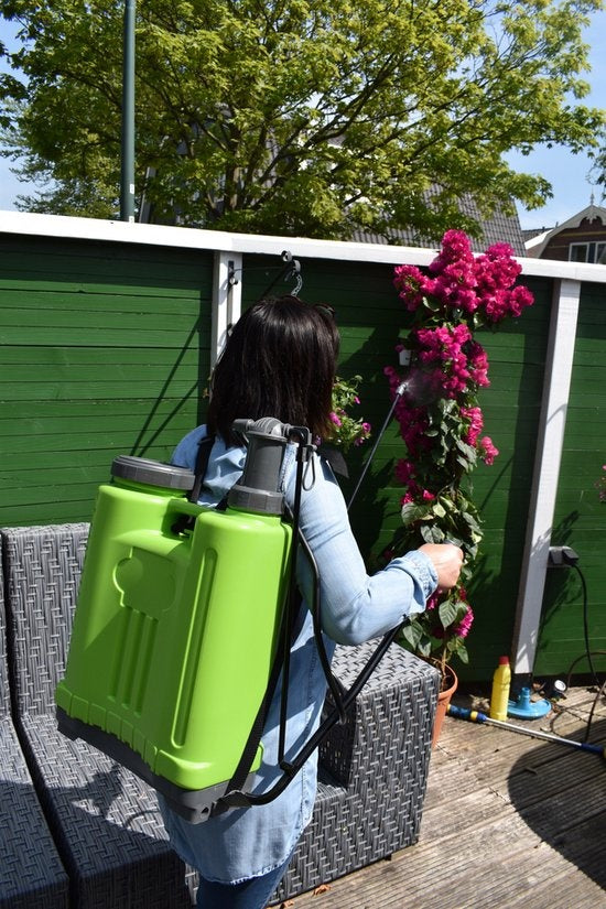 Kinzo Garden Hogedruksproeier - 18 liter - ergonomisch ontwerp