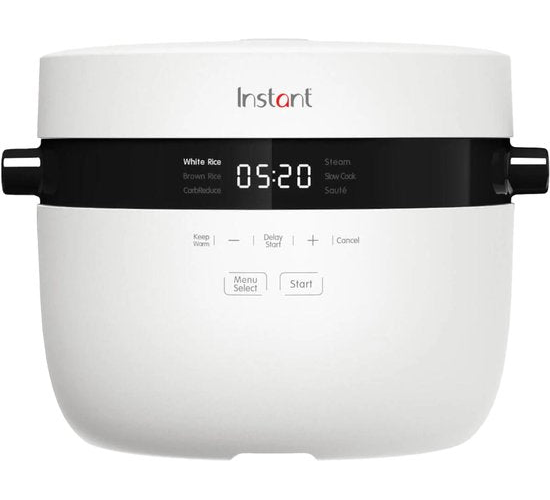 Instant Pot Rijstkoker & Stomer 4,8L - 8 Programma's - Slowcooker - Sauteren - CarbReduce Technologie - Tot 20 Porties - Multi Grain