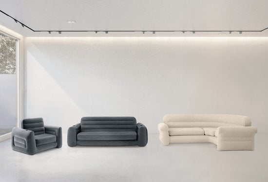 Intex Pull-Out Sofa Uitklapbare Opblaasbank - 231 x 203 x 66 cm