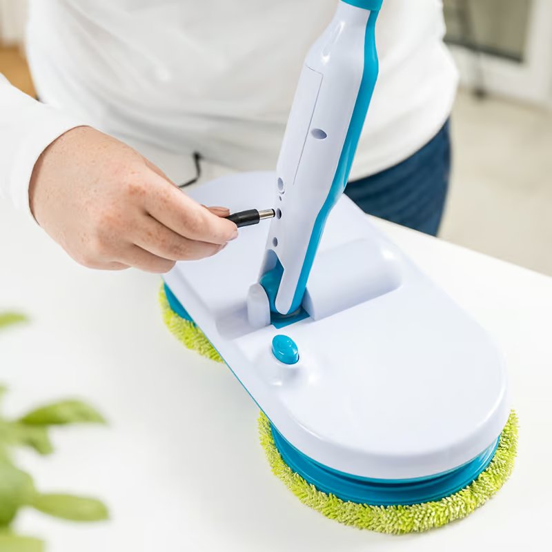 Hurricane Draadloze Vloerwisser - Geschikt Voor Alle Vloeren - Inclusief Gratis Wasbare Reinigingspads