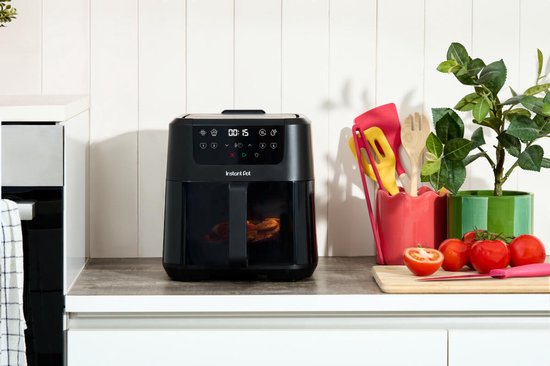 Instant Pot Vortex Plus 5L Airfryer – 4-in-1 – ClearCook Kijkvenster – OdourErase Geurfilter – EvenCrisp – Vaatwasserbestendig