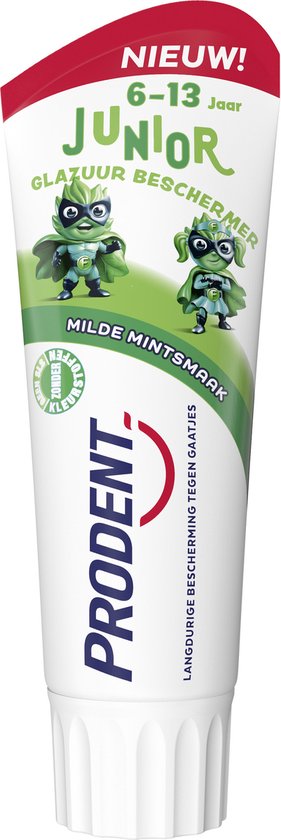 Prodent - Tandpasta - Junior 6+ - Glazuur Beschermer - 12 x 75 ml - Voordeelverpakking