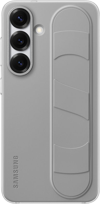 Samsung Galaxy S25 Hoesje - Standing Grip Case - Grijs