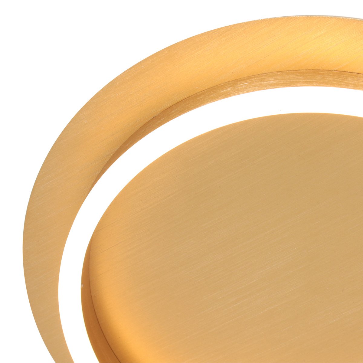 Plafonnieres Ringlux 3655GO gouden plafondlamp Ø32cm met geïntegreerde LED verlichting van Steinhauer