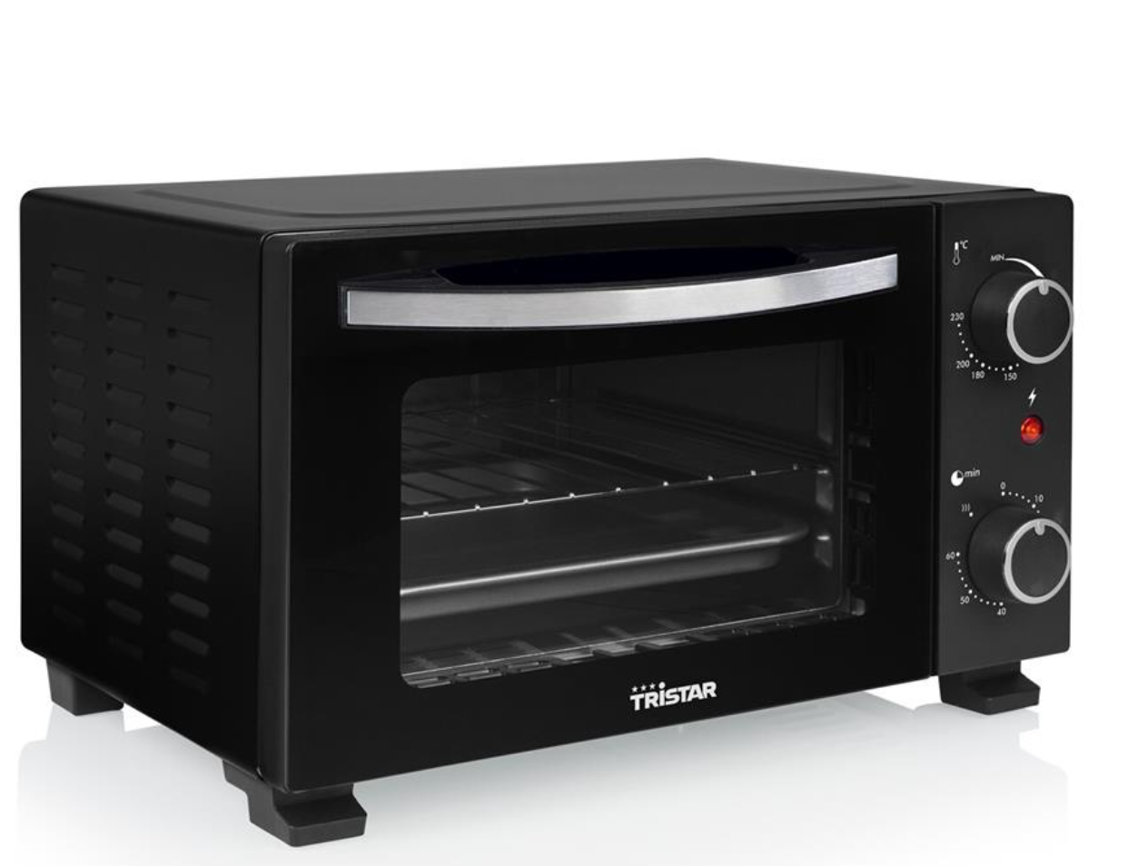 Tristar Mini Oven OV-3610KL - 10L Inhoud - 800W - Boven- en Onderwarmte - Zwart