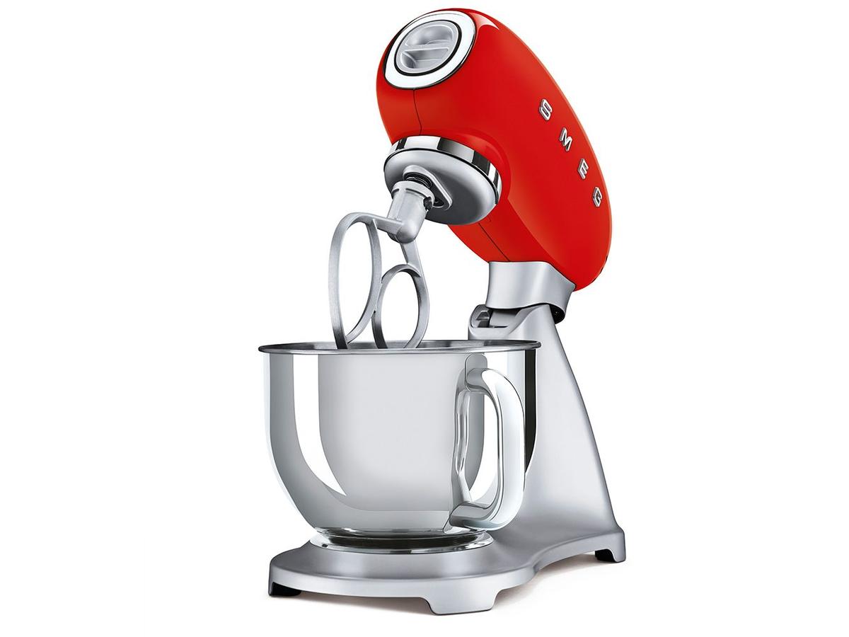 Smeg Keukenmachine SMF02RDEU - Rood - 800 Watt - 4,8 Liter