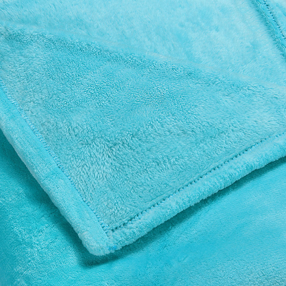 Monzana Premium Deken 200x150cm - Blauw - 300g/m²