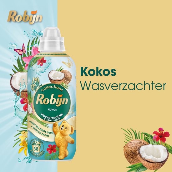 Robijn Wasverzachter Kokos Sensation 38 Wasbeurten - 765 ml