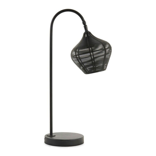 Light & Living Tafellamp Bendigo – Industriële Booglamp – Matzwart – E27 – 61 cm Hoog