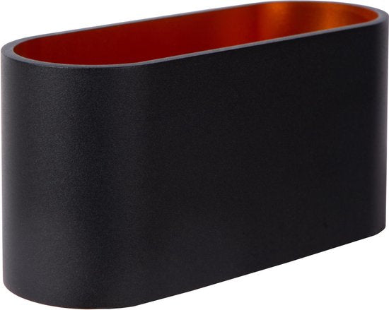 Lucide XERA - Wandlamp - 1xG9 - Zwart