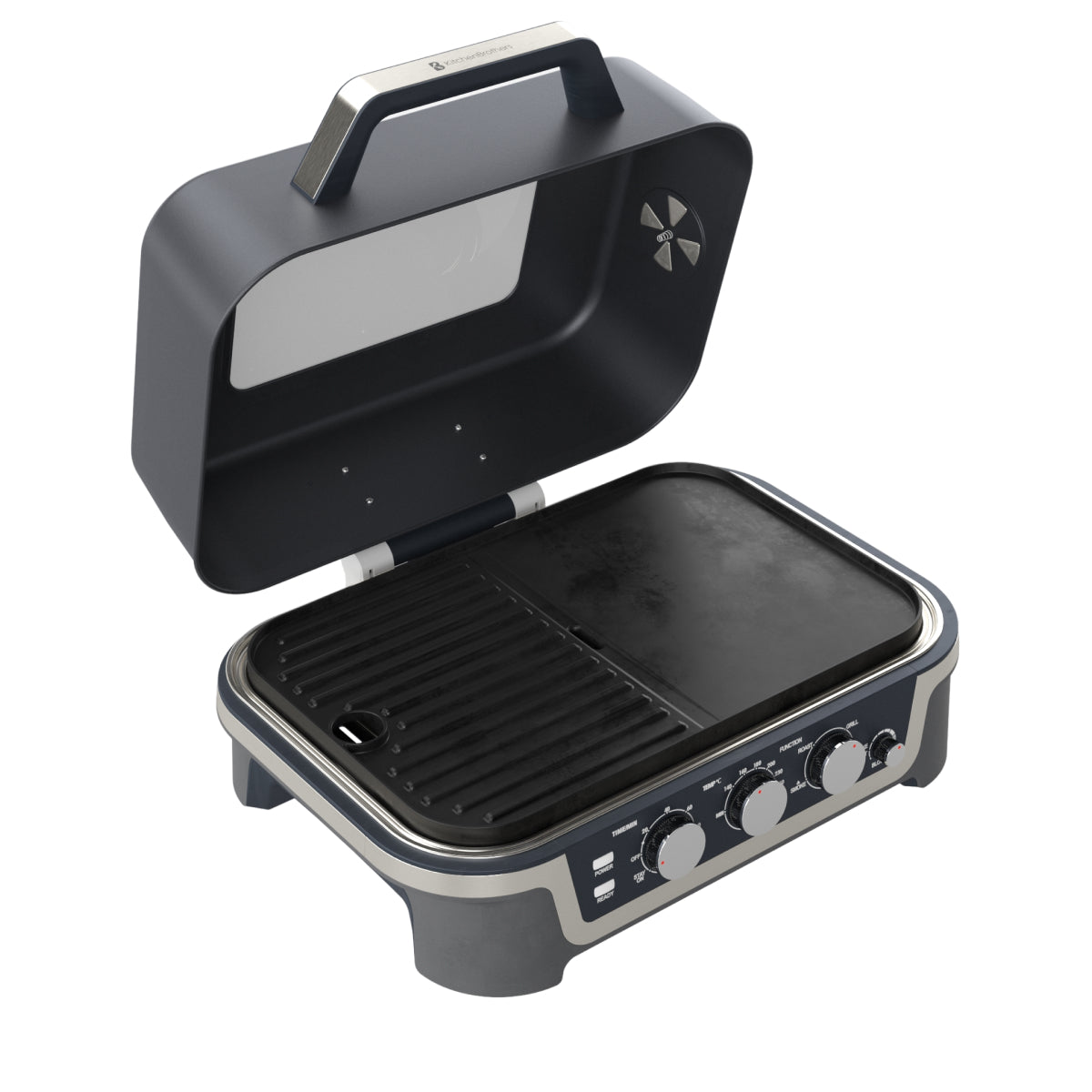 Kitchen Brothers Elektrische BBQ - Houtpellet Roker - Tafelmodel