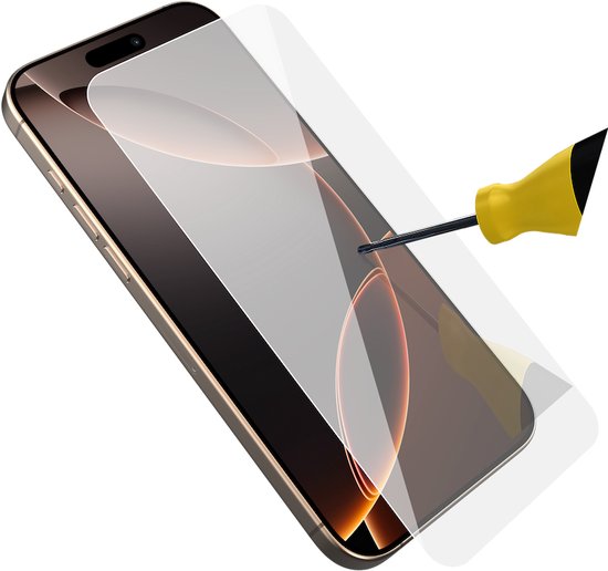 Behello Screenprotector iPhone 16 Pro Max - High impact glass