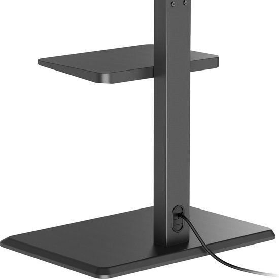 VDD Gaming - TV standaard - Tv voet universeel - Tv standaard voet - Tv statief - Tv houder - Tv voet standaard - Tv vloerstandaard - Tv beugel - Monitor standaard - Televisie standaard - Draaibaar & In hoogte instelbaar - Voor 37 tot 75 inch