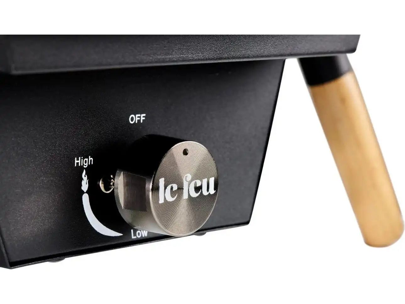 Le Feu Turtle Outdoor Pizzaoven Gasgestookt – 8 kW Vermogen Met Dubbele Isolatiemantel En U-Burner – Voor Tuin En Buitenkeuken – Luxe En Weerbestendig Ontwerp – Snel Opwarmend Tot 500 Graden – Zwart Gepoedercoat Staal – 48 x 52 x 30 cm