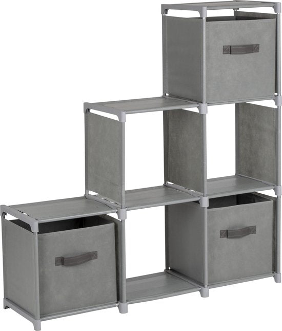 Bo-Camp - Vakkenkast - Multi-Use - 6 Vakken