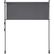 tectake Zonnescherm Taija – Klemzonwering – 120 x 310 cm – Donkergrijs