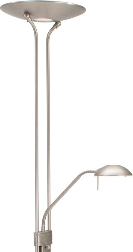 Steinhauer olet - Vloerlamp - 1 lichts - H 1800 mm - Staal