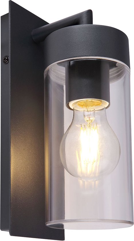Globo wandlamp Vessa - antraciet - luminium - 31804
