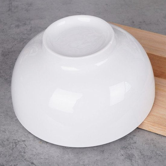 Schaal Porselein Wit 20 cm, 1,6 l - Fruitschaal - Serveerschaal - Schaaltje